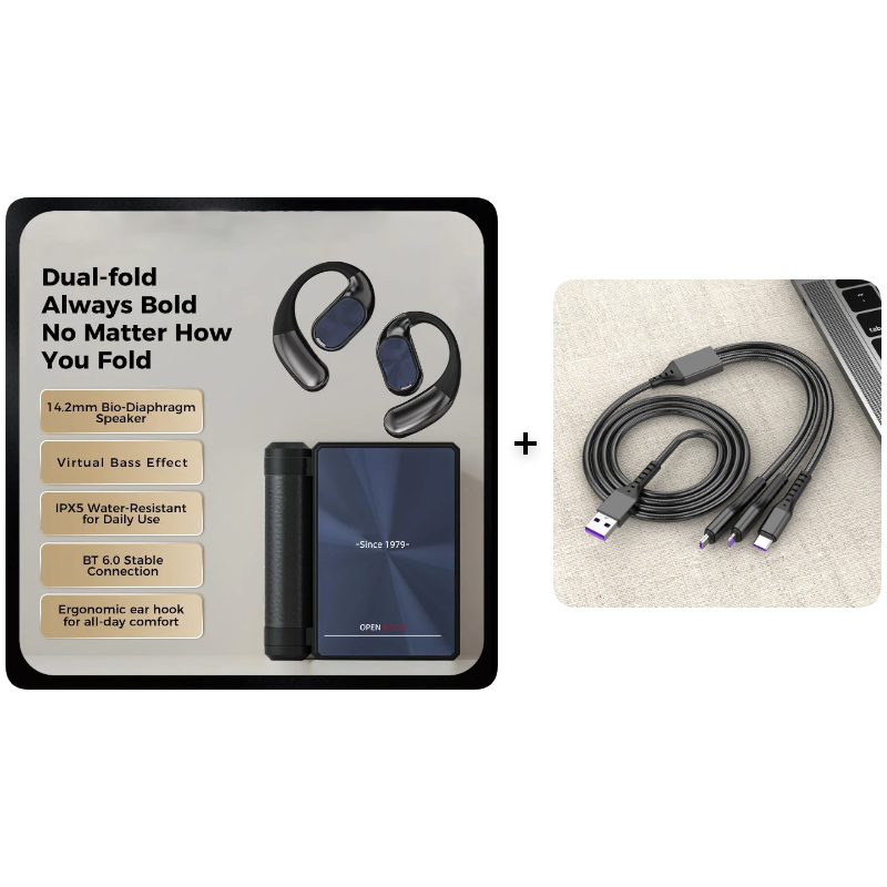 Wireless Bluetooth Earbuds Bluetooth 6.0 | IPX5 Waterproof Sports Design | Long Battery Life with Charging Case