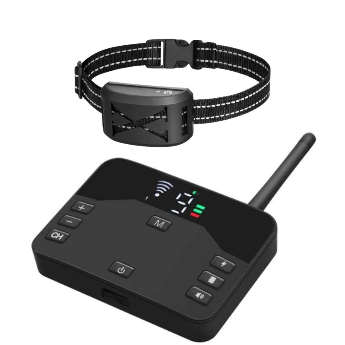 Wireless Dog Fence Training Collar | Sound, Vibration and Static Modes | Covers Up to 500m, Rechargeable & Waterproof