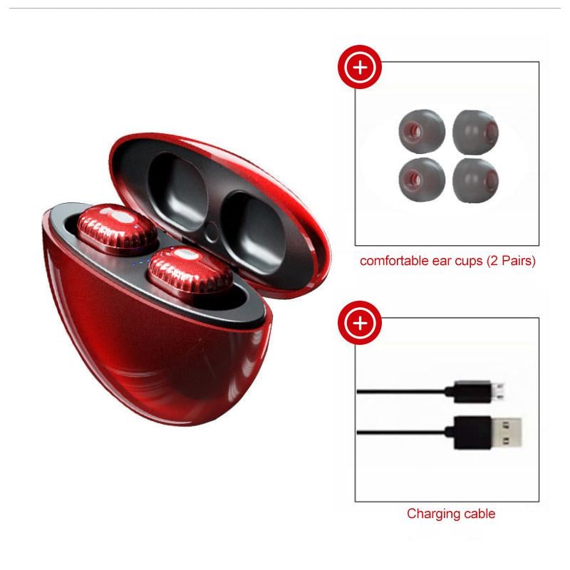 Wireless Earbuds Bluetooth 5.1 Sweatproof Fast Charging with 10 m Range