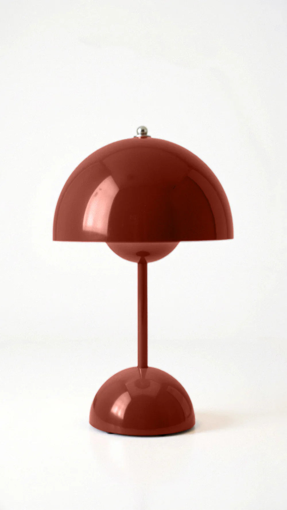 Wireless Table Lamp | Domed Shade, Inner Sphere Diffuser