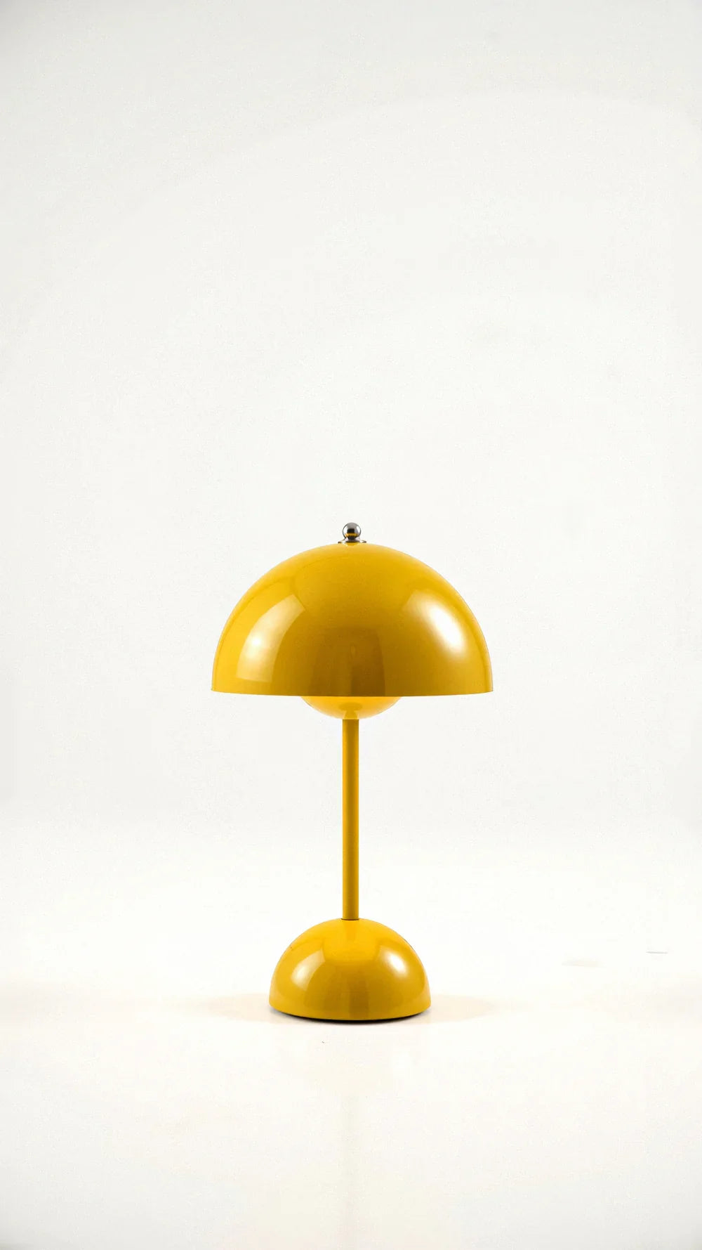 Wireless Table Lamp | Domed Shade, Inner Sphere Diffuser