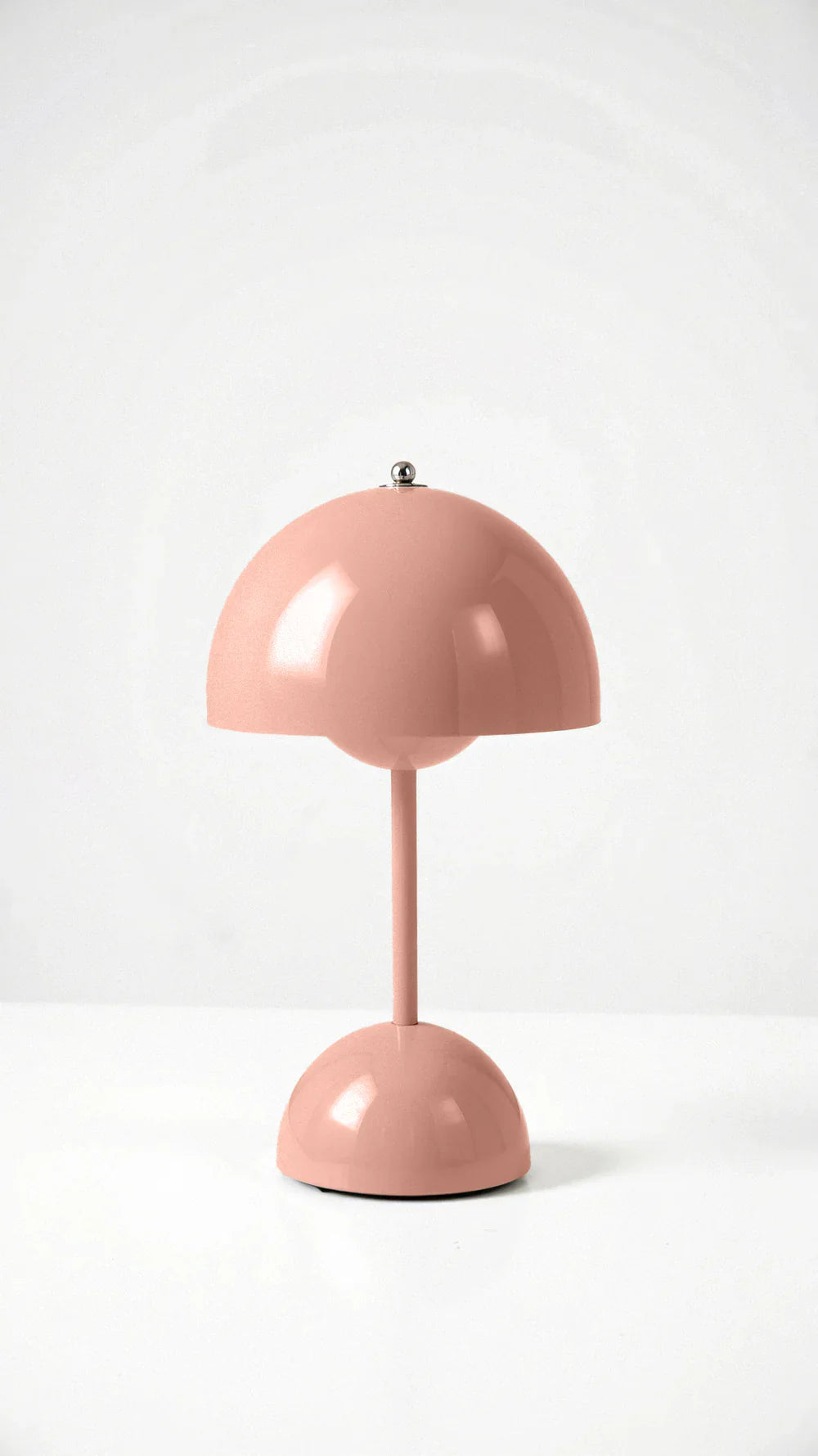 Wireless Table Lamp | Domed Shade, Inner Sphere Diffuser