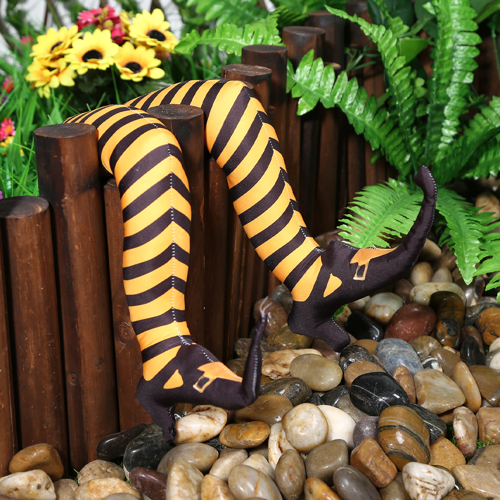 Witch Legs Halloween Decoration | Includes Stakes & Instructions | Weather-Resistant for Indoor and Outdoor Use