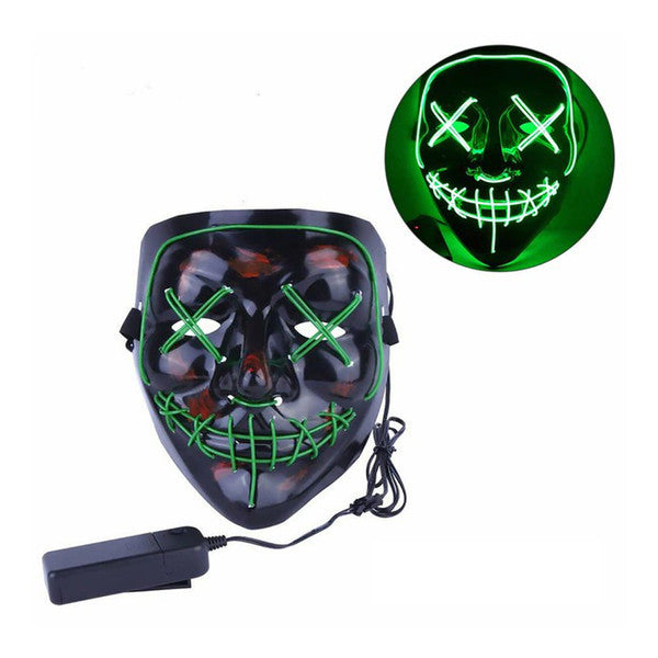 Women's LED Light Up Mask | Glowing Effects & Costume Wear