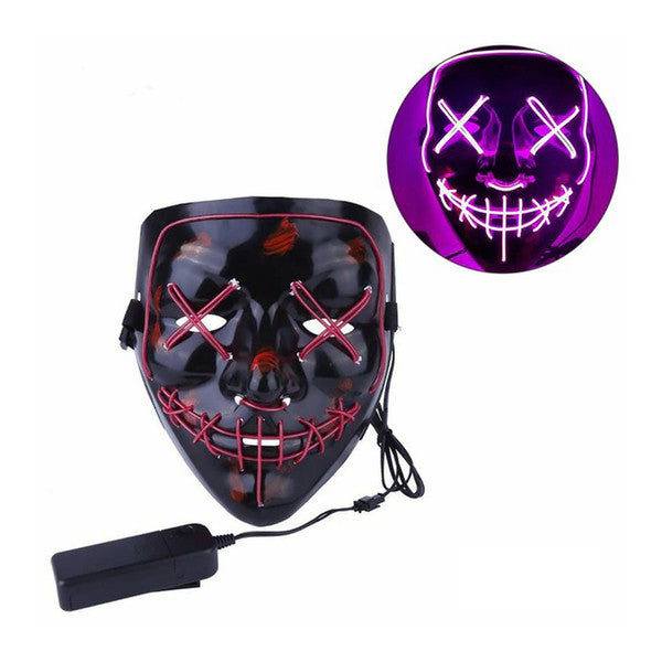 Women's LED Light Up Mask | Glowing Effects & Costume Wear
