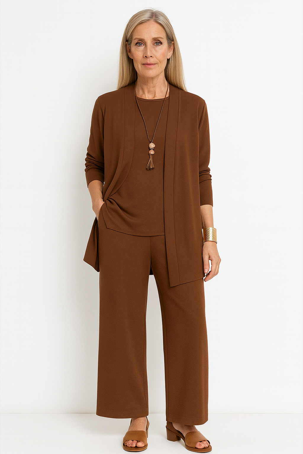 Women's Plus Size 3-Piece Set - Lightweight - Mid-Season - Mix & Match