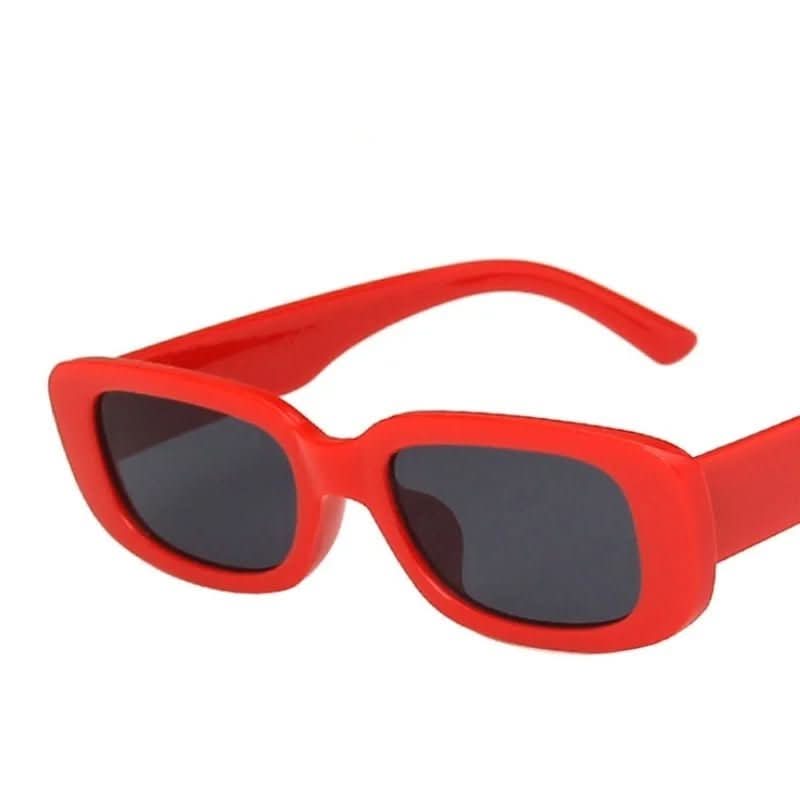 Women's Rectangular Sunglasses - Polycarbonate - UV400 Protection - Glare-Free