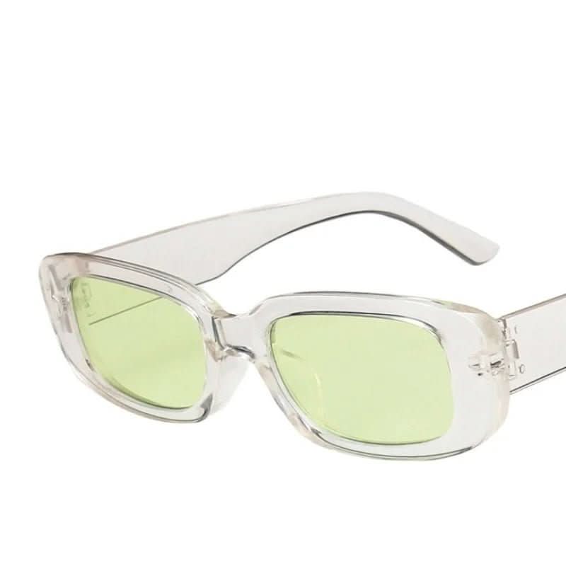 Women's Rectangular Sunglasses - Polycarbonate - UV400 Protection - Glare-Free