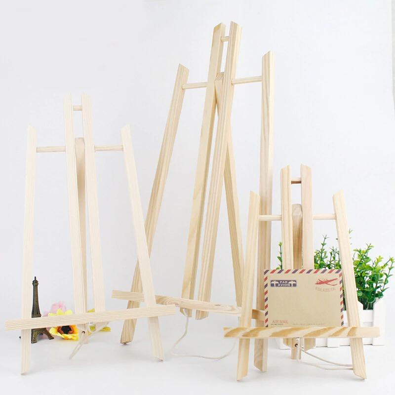 Wood Table Top Painting Easel | Foldable Adjustable Angle Stand | Supports A4 and A3 Art Boards for Painting and Drawing