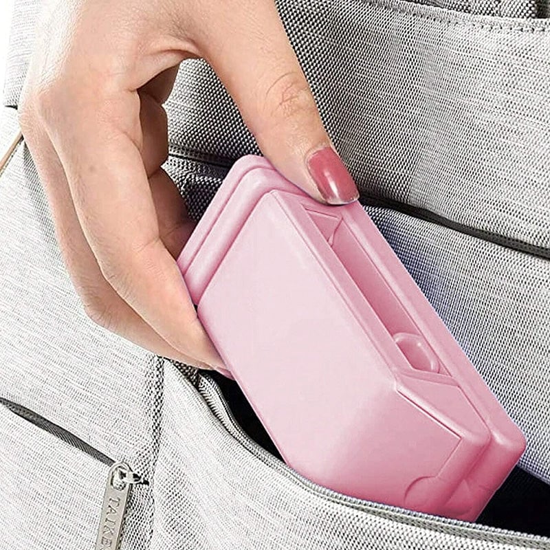 Folding Phone Holder Adjustable 360 Rotating with Retractable Stand 6
