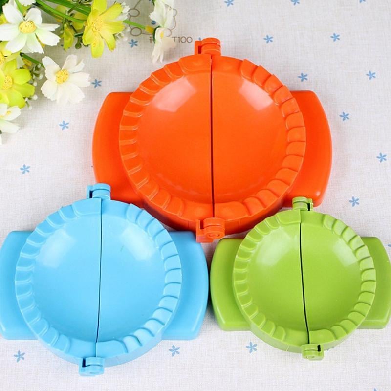 Dough Press Set Dumpling Pastry Crimped Edge Nested Food Safe PP with 3 Sizes 4