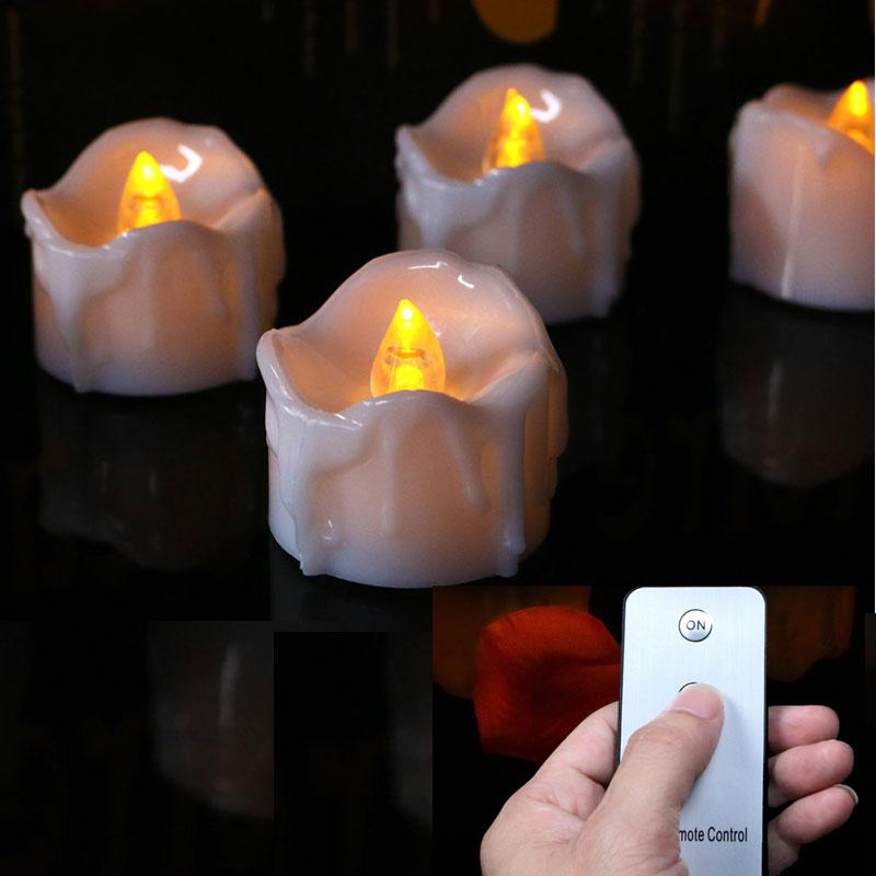 Flameless LED Candles with Remote Control | Set of 3 Flickering Battery Candles | Safe Decorative Lighting for Parties and Home 5
