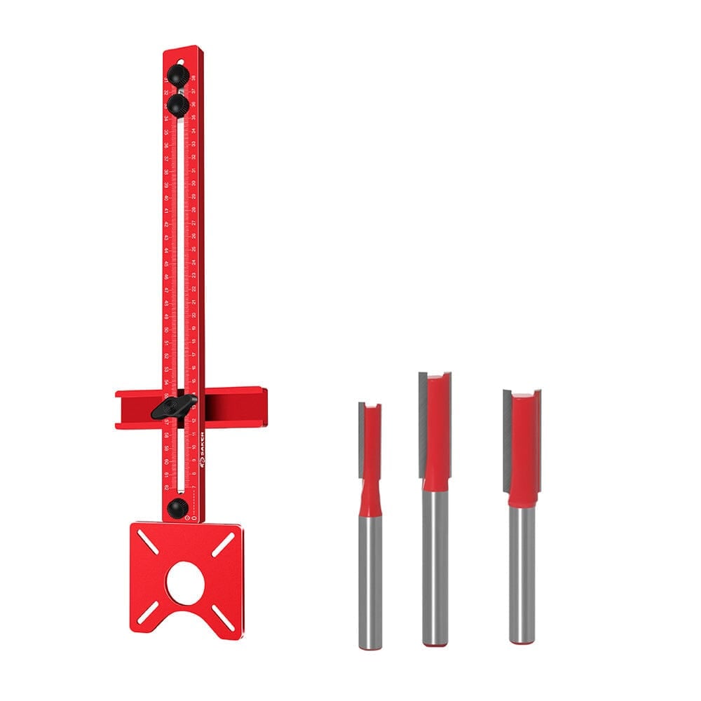 Router Tool 4-in-1 Milling Groove Bracket Aluminium Alloy with Detachable Base 2