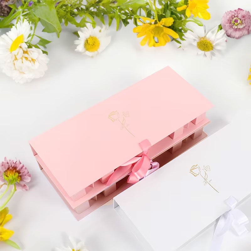 Letter Gift Box Rectangular Composite Cardboard with Hot-Stamped Finish 5