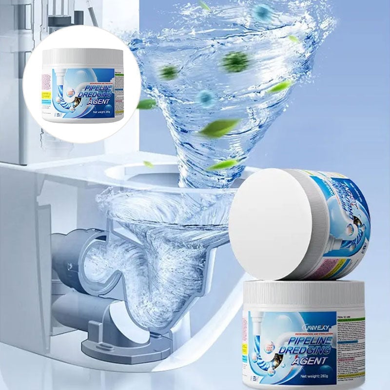 Granular Drain Cleaner Fast-Acting Non-Corrosive with Protective Coating 13