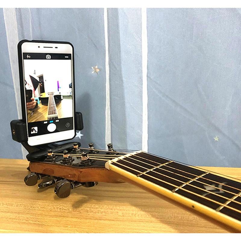 Guitar Camera Mount Clip-On 360-Degree Adjustable with Elephant Skin Grip 7