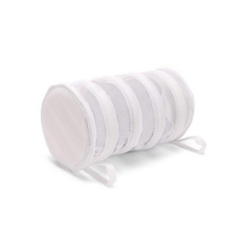 Shoe Washing Bag Set, Round & Square | Fine Mesh Design | Machine-Washable Shoe Protection for Trainers and Footwear 1