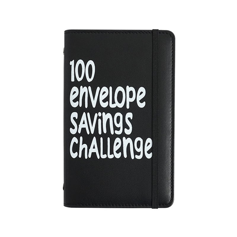 Savings Binder Challenge A6 Daily Tracker with 50 Labelled Envelopes 10