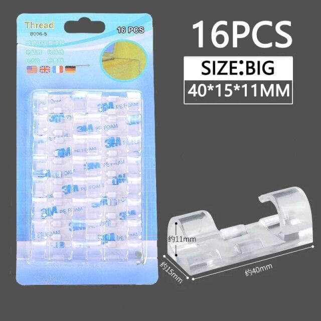 20Pcs Self Stick Wire Organizer - Image 11