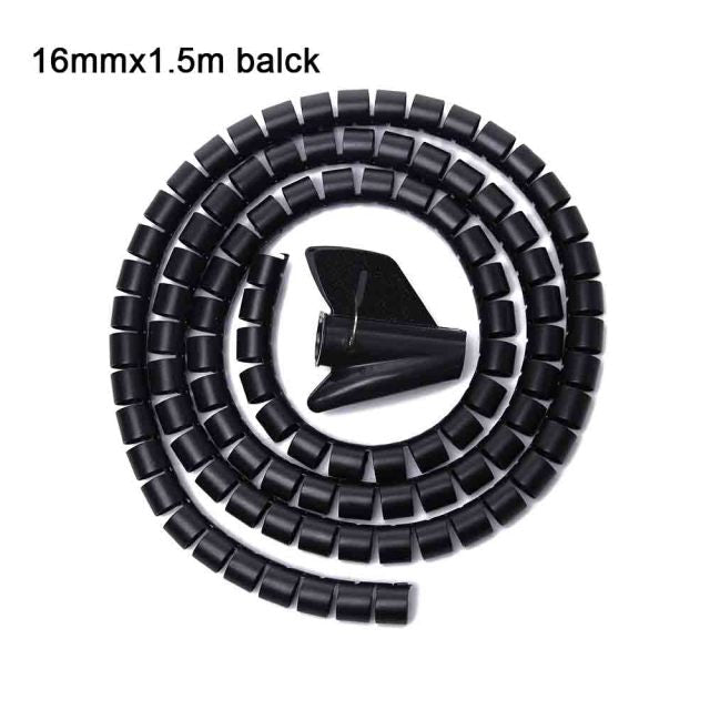 2pcs Flexible Spiral Cable Storage Organizer - Image 17