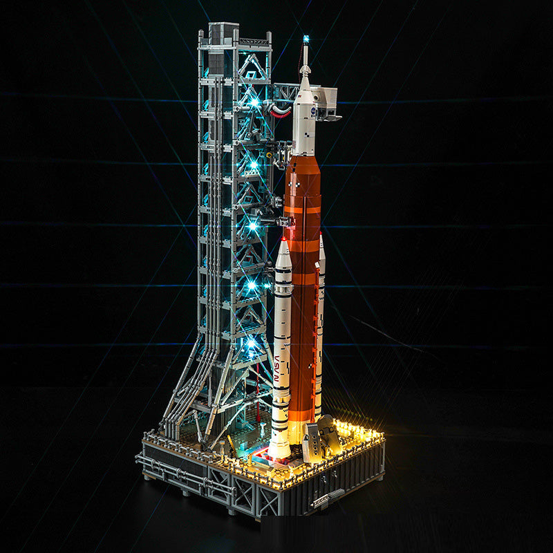 Space Launch System Model Kit, 3,601 Pieces | Multi-Stage Rocket, Boosters & Launch Tower | Collectible Build & Display Set 6