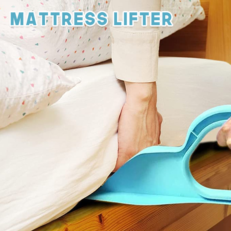Mattress Lifter Wedge Tool Plastic | Slides Under to Lift & Hold Mattress | Reduces Back, Neck and Shoulder Strain 11