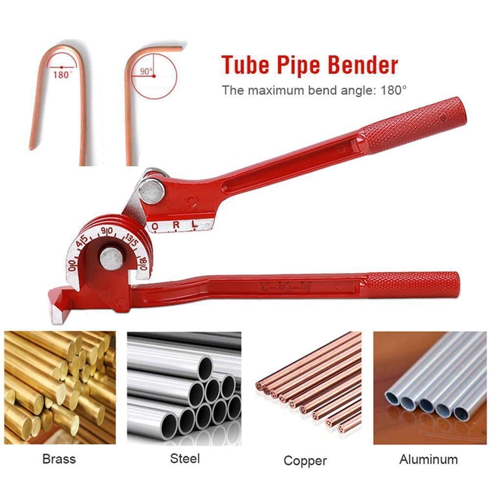 3-in-1 Pipe Bender Hand Lever Tube Aluminium with Calibrated Markings 8