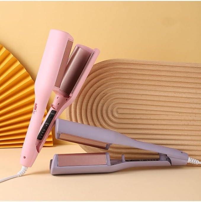 Ionic Ceramic Hair Curling Wand | 15-Second Heat-Up, 4 Heat Settings | Frizz-Free, Long-Lasting Curls, Silicone Safety Tip 7