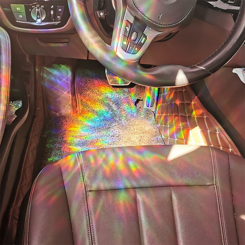 Rainbow Glass Window Stickers for Christmas Decor | 10-Piece Static Cling Pack, Anti-Collision | PVC Material, No Glue Needed 17