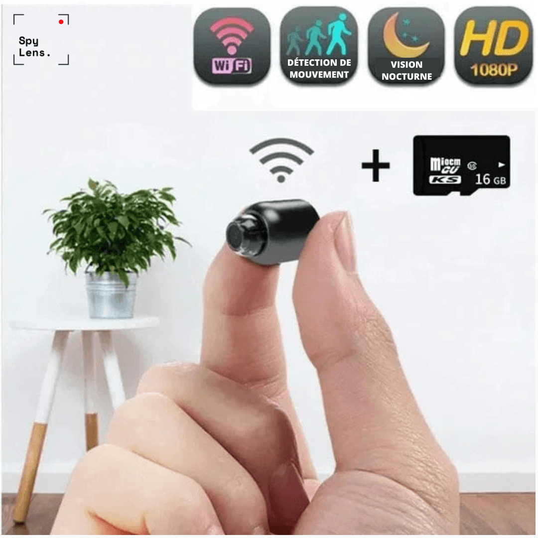 Mini caméra de surveillance | SpyLens - Zevessa