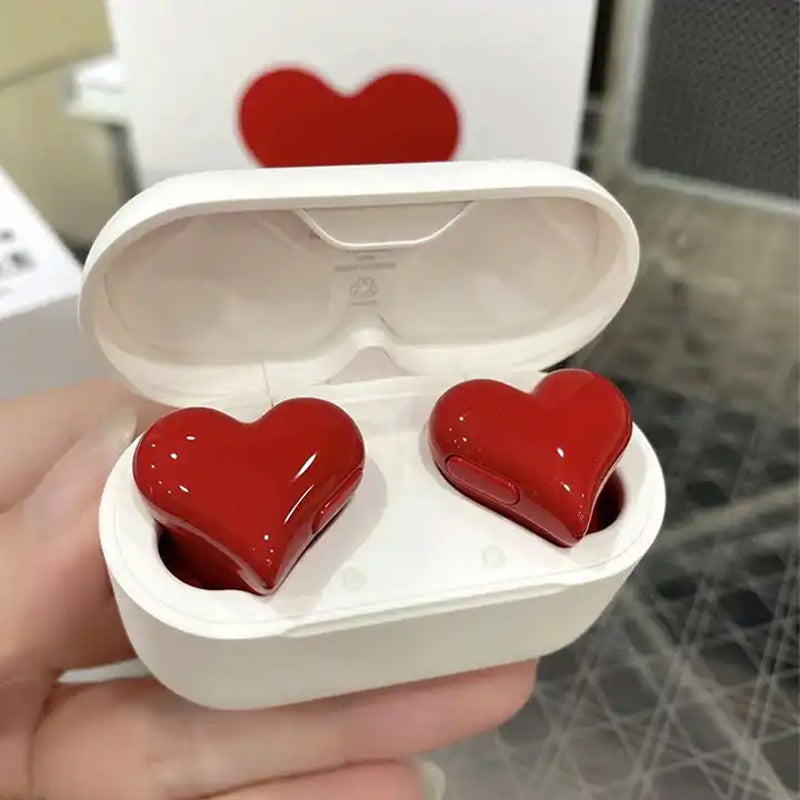 Heart-Shaped Wireless Earbuds for Women | Bluetooth 5.3, ENC Noise Cancelling & Touch Control | 24-Hour Battery Life 20