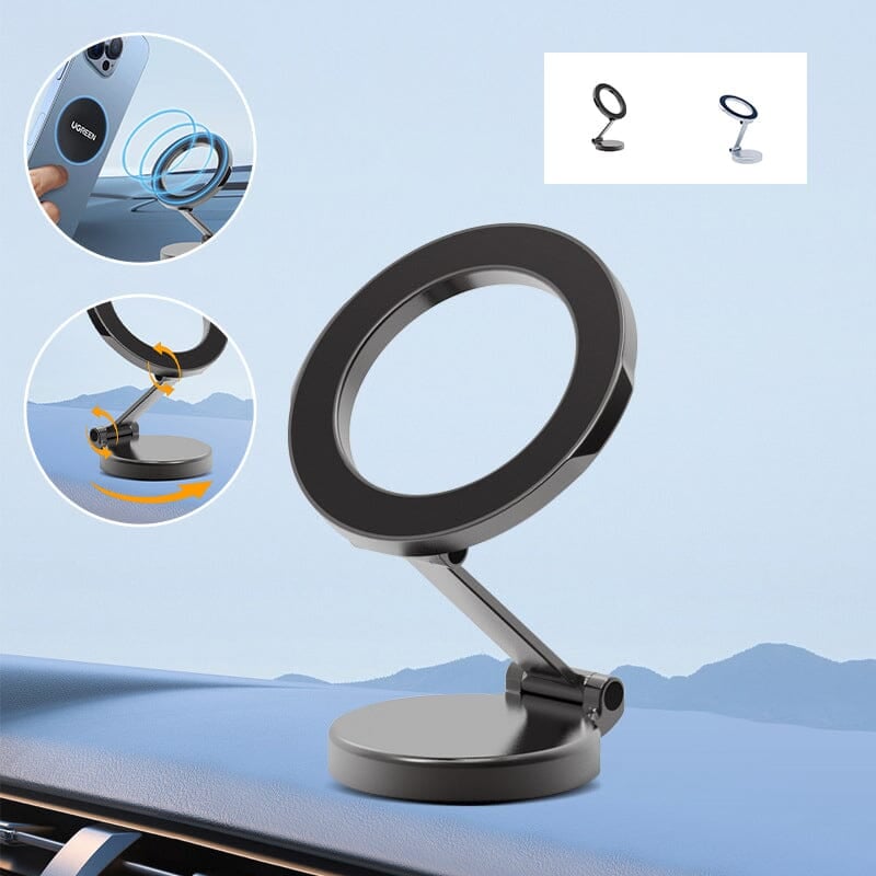 Magnetic Phone Holder 360 Degree Rotation | Dashboard Mount, Strong Grip, Easy Adjust | Universal Fit for All Phone Models 9