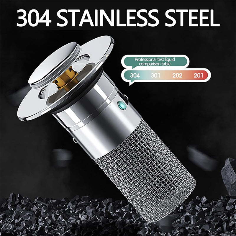 Pop-Up Sink Drain Strainer Brass Core | Removable Stainless Steel Filter Basket | Prevents Hair Clogs in Sinks & Tubs 1