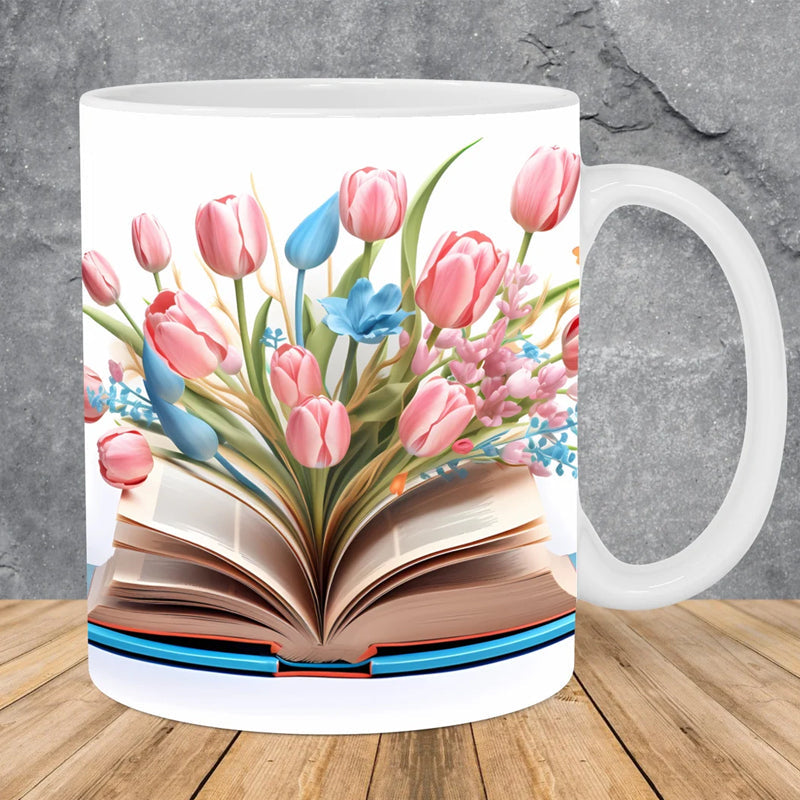 Book Lover Mug Ceramic | Dishwasher & Microwave Safe | Thoughtful Gift for Readers, Book Club Members & Coffee Lovers Everywhere 11