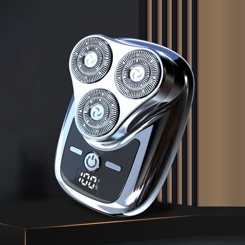 3-in-1 Shaver Rechargeable Waterproof Portable with Self-Sharpening Blades