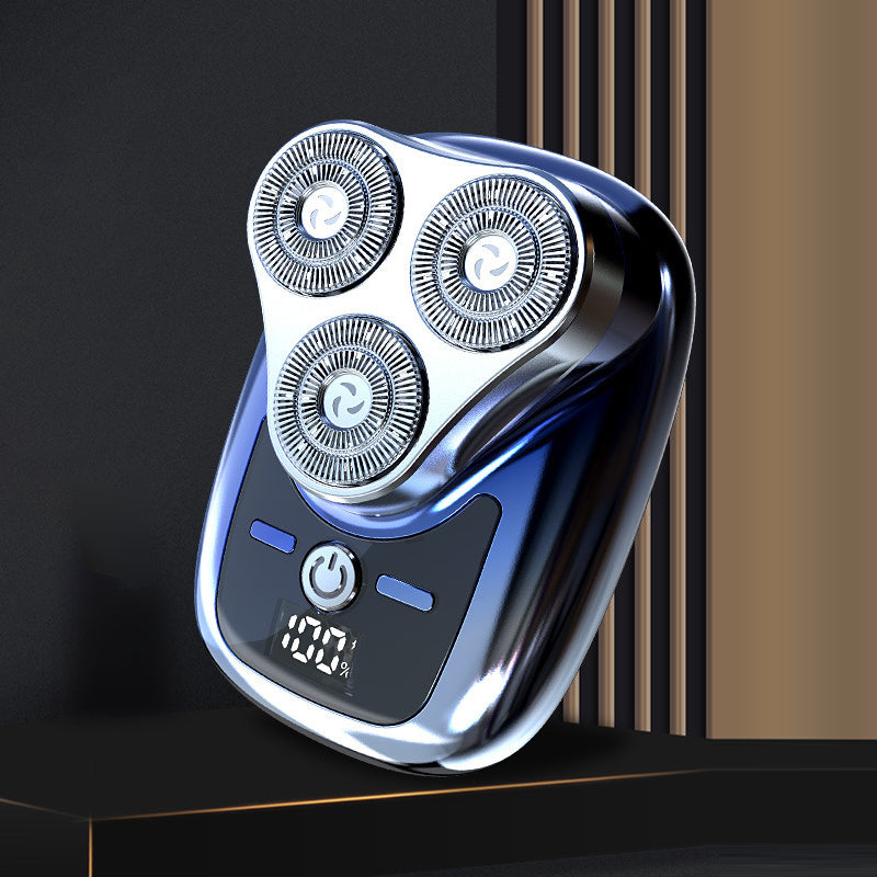 3-in-1 Shaver Rechargeable Waterproof Portable with Self-Sharpening Blades