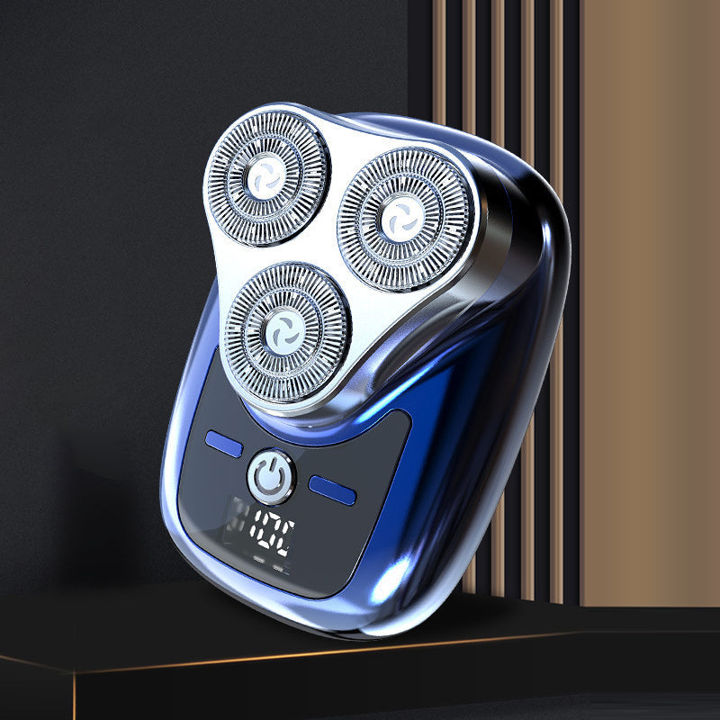 3-in-1 Shaver Rechargeable Waterproof Portable with Self-Sharpening Blades