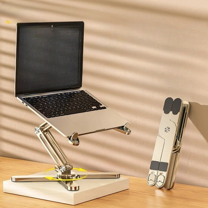 360 Rotating Notebook Holder Aluminium Alloy with 10 kg Load Capacity