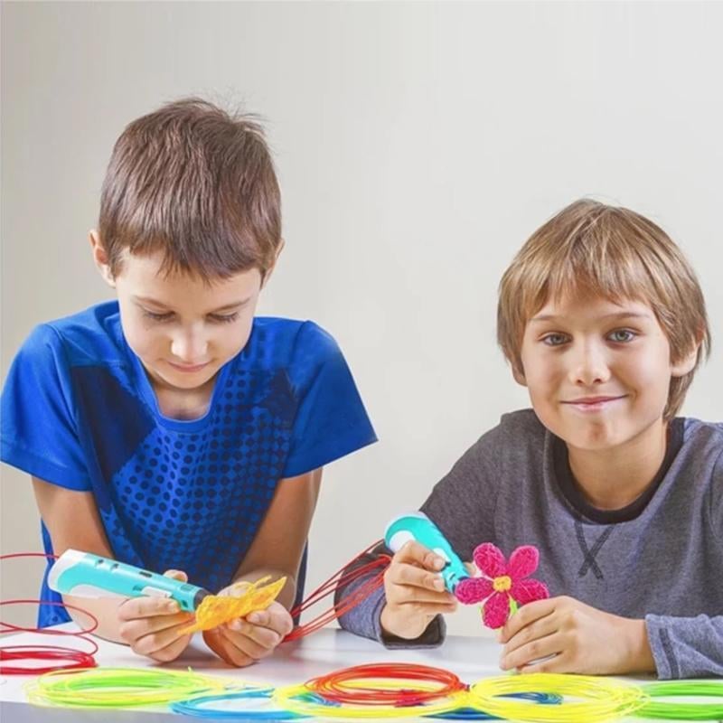 3D Printing Pen Lightweight Adjustable Speed Fast Heating with LCD Display