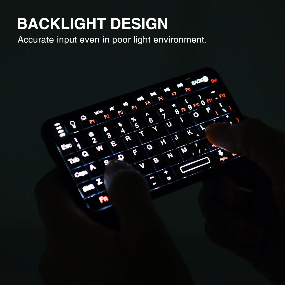 2in1 Wireless Freedom Air Keyboard - Image 1