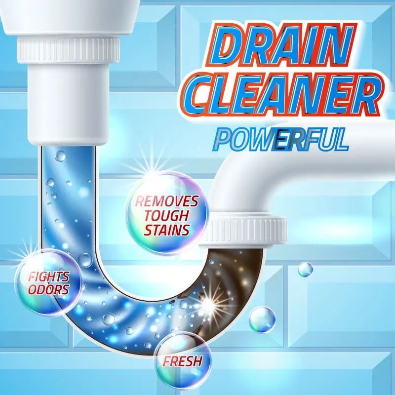 Granular Drain Cleaner Fast-Acting Non-Corrosive with Protective Coating 6