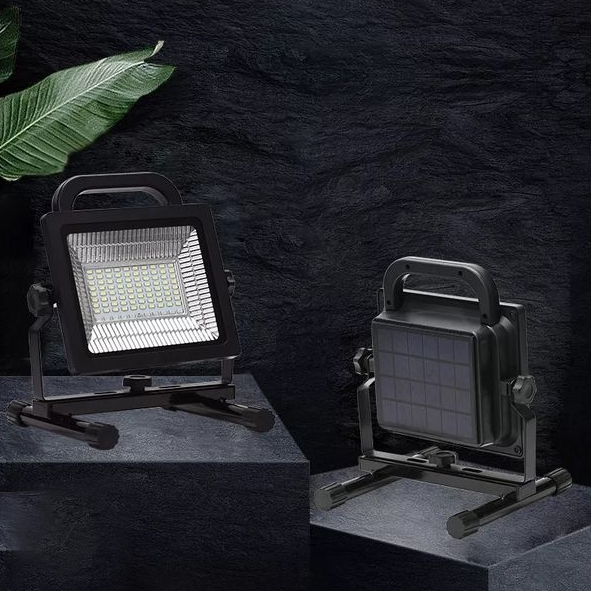 Solar LED Floodlight USB Rechargeable Weatherproof with 2000 Lumen Output 2