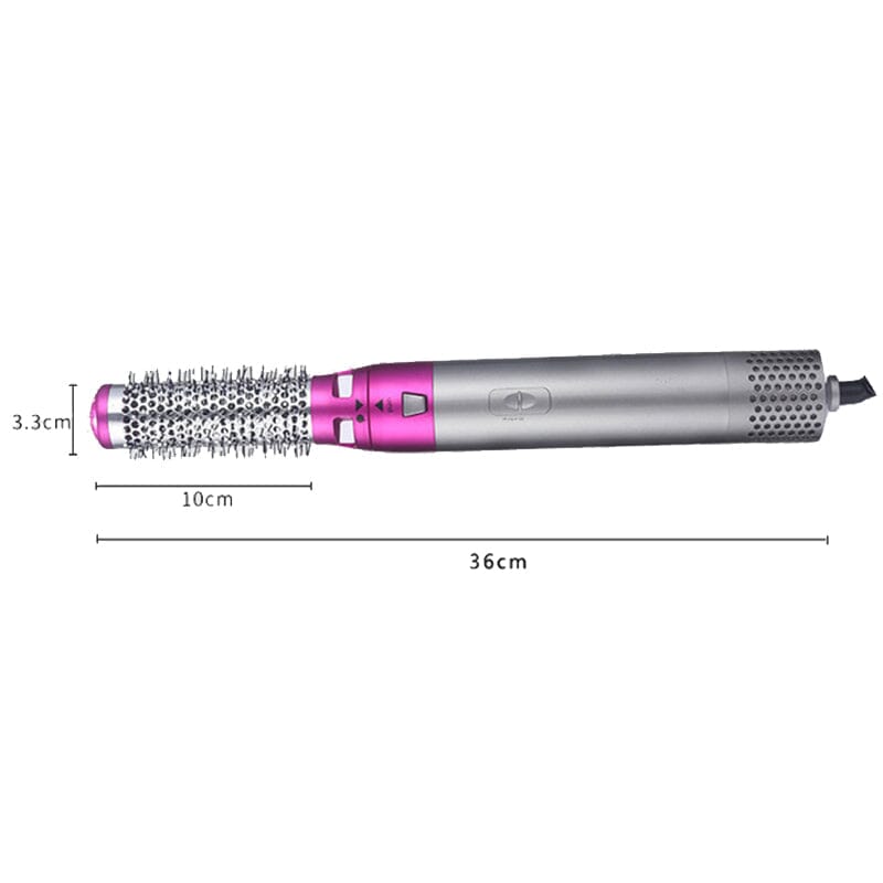 5 in 1 Hair Dryer Brush | Ceramic Coating, Negative Ion Technology, 3 Heat Settings | Dries, Curls & Volumises Hair