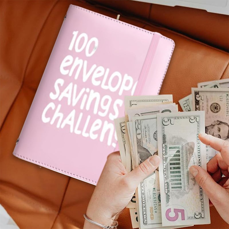 Savings Binder Challenge A6 Daily Tracker with 50 Labelled Envelopes 7
