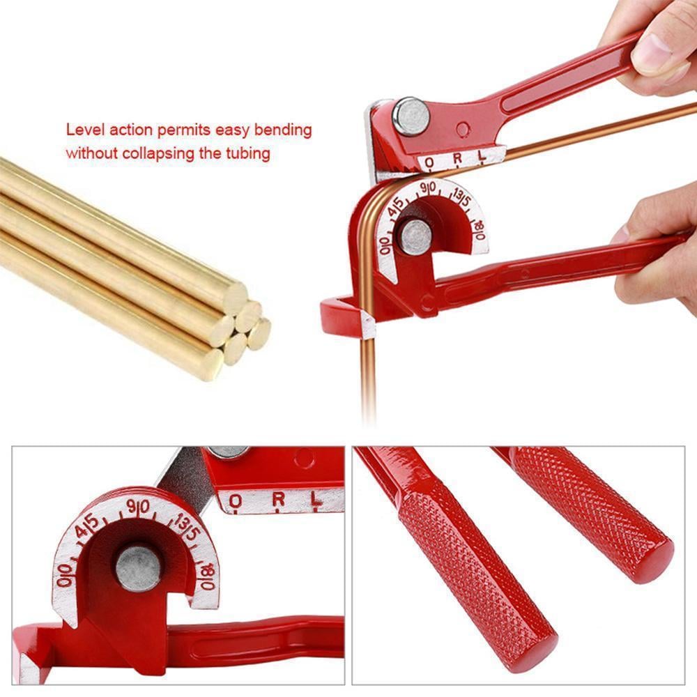 3-in-1 Pipe Bender Hand Lever Tube Aluminium with Calibrated Markings 4