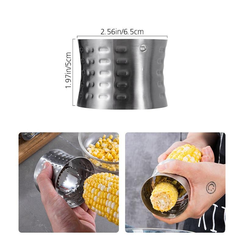 Corn Stripper 304 Stainless Steel Dishwasher Safe with Non-Slip Grip 4