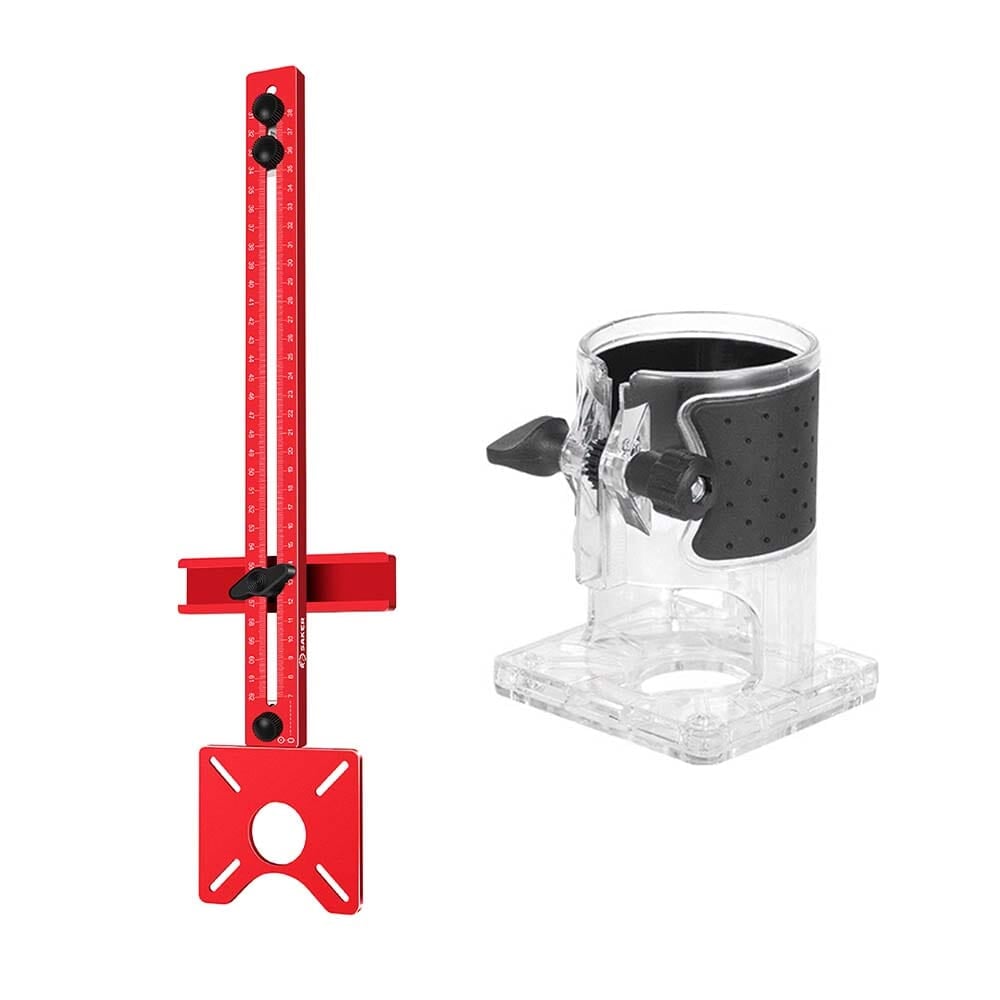 Router Tool 4-in-1 Milling Groove Bracket Aluminium Alloy with Detachable Base 1