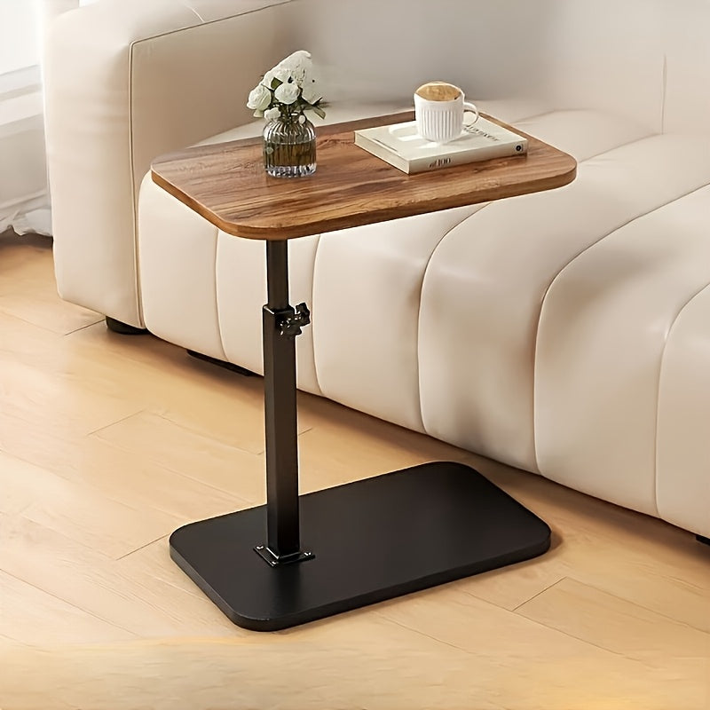 Adjustable Side Table | Height Lock With A Slide-Under Base