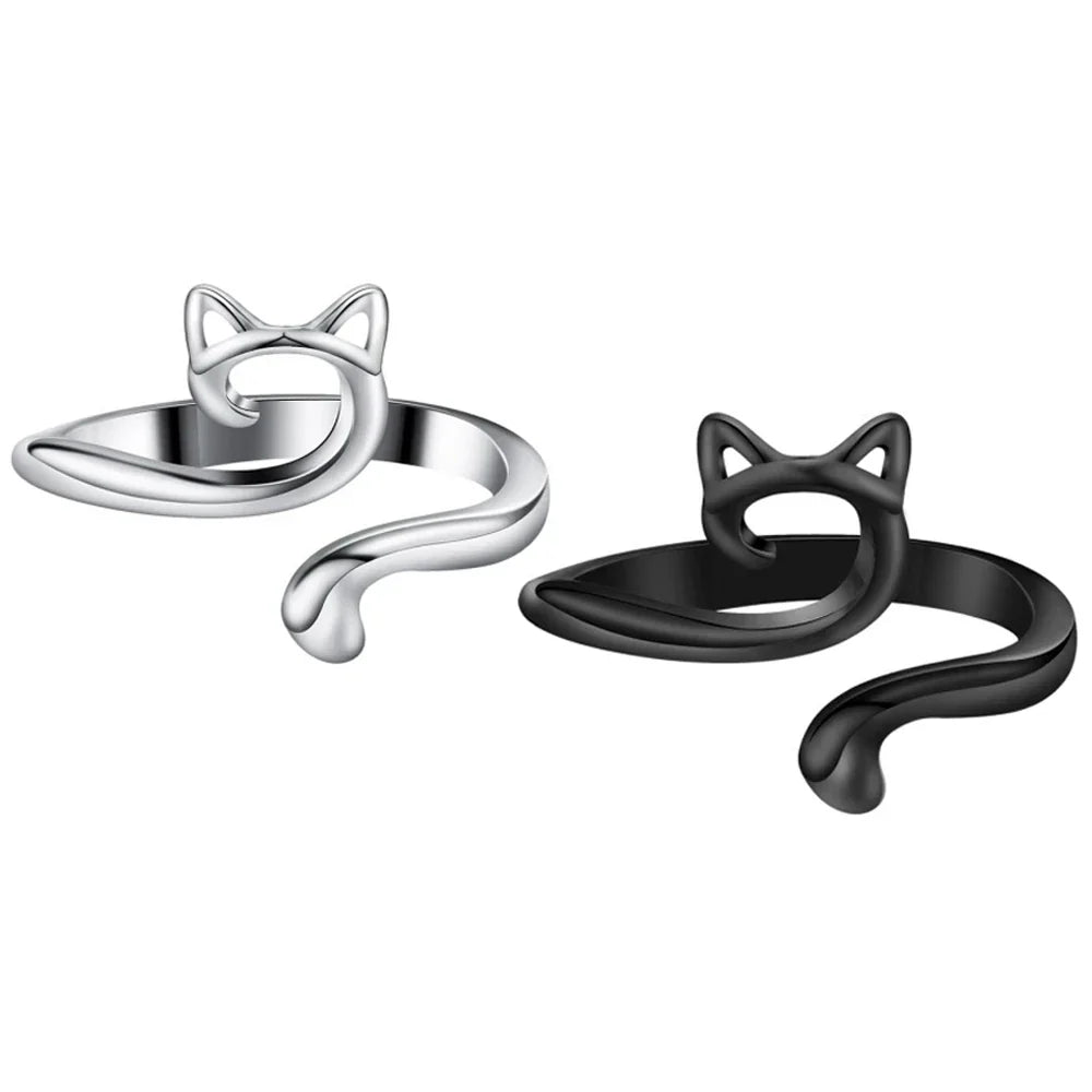 Adjustable Yarn Tension Ring | Ergonomic Thread Guide for Knitting & Crochet | Reduces Hand Fatigue, Set of 2 Rings