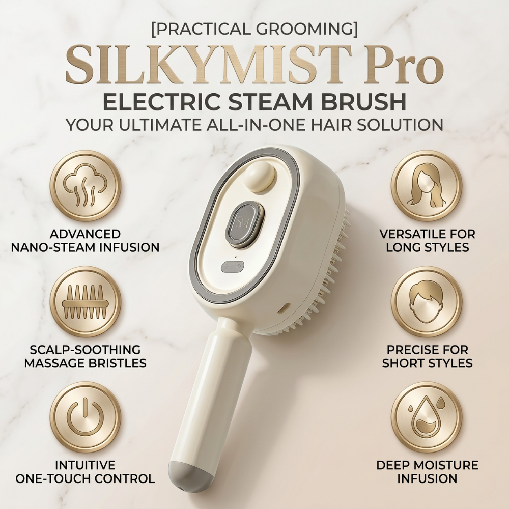 Air Cushion Massage Comb | Fine Mist As You Brush